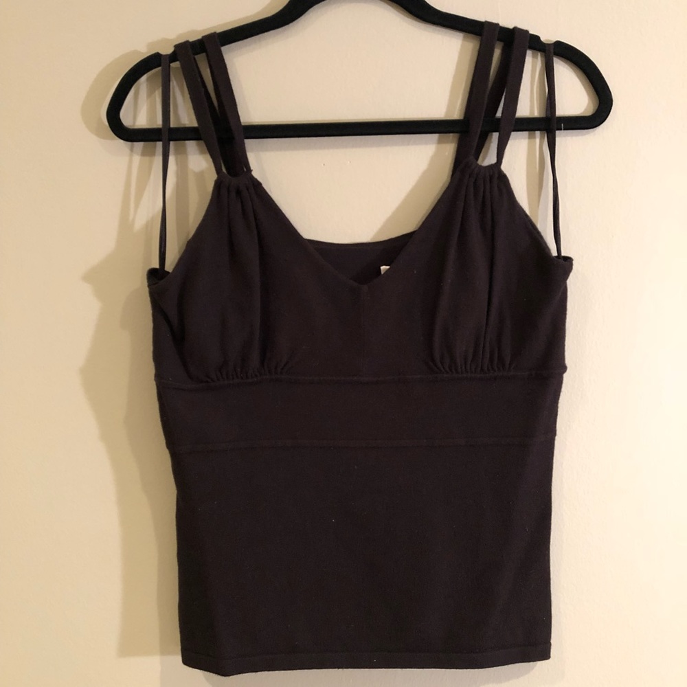 White House Black Market // Black Sweater Top